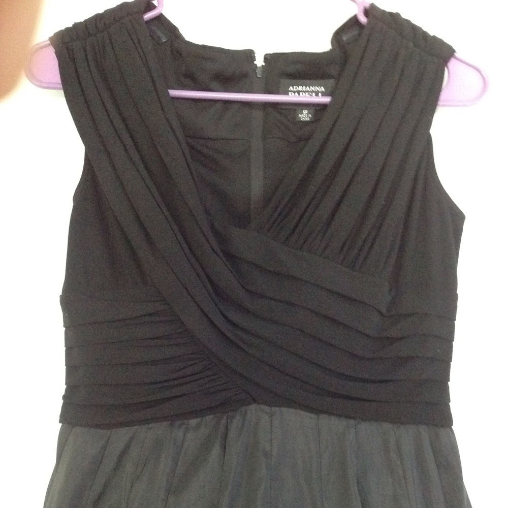 Formal evening dress.